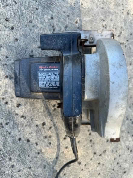 Photo of free Black & Decker 7 1/4" circular saw (91030) #1