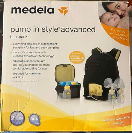 Photo of free Medela backpack pump (Near Homestead High School) #1