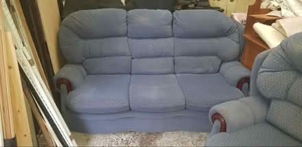 Photo of free 3-Seat Sofa & Armchair (Kirkby Thore CA10) #1