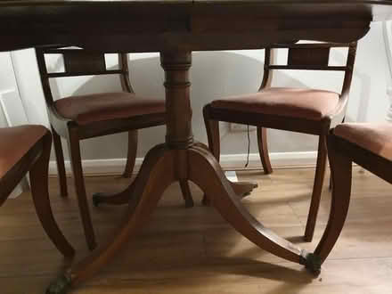 Photo of free Dining table and four chairs (TN34 Halton (West Hill - Ore)) #4