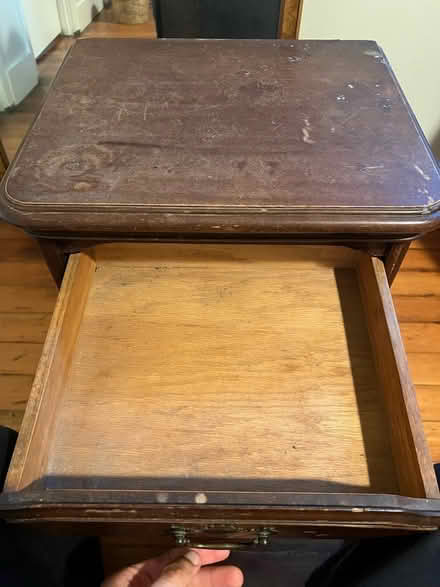 Photo of free Dark brown Nightstand (West Oakland) #3