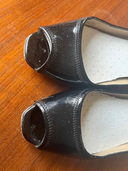 Photo of free Ladies Black Patent Shoes (Reston Lake Anne vicinity) #2