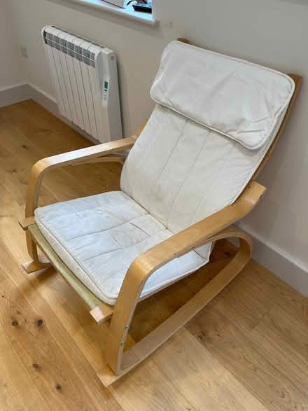 Photo of free IKEA Poang chair (Dorking) #2