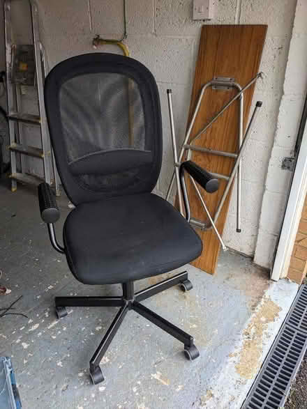 Photo of free Black office chair (Cawston CV22) #2