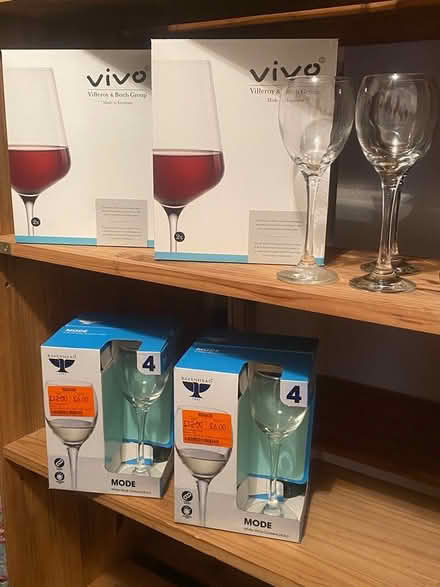 Photo of free Assorted wine glasses. 14 in total (Penycae, LL14) #1