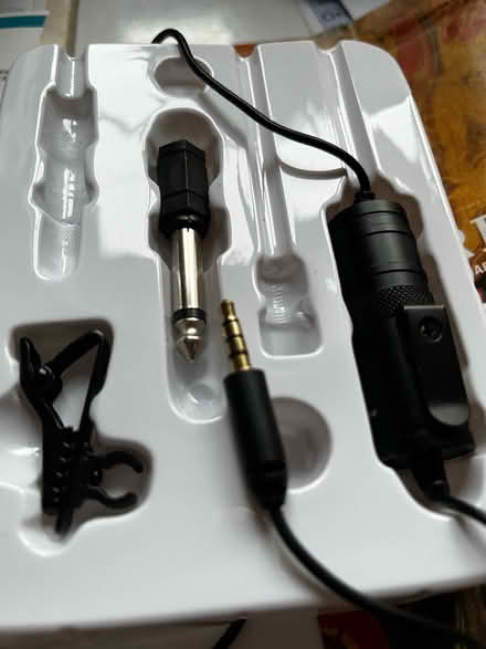 Photo of free Small microphone with lead (IP4 Woodbridge Road) #1