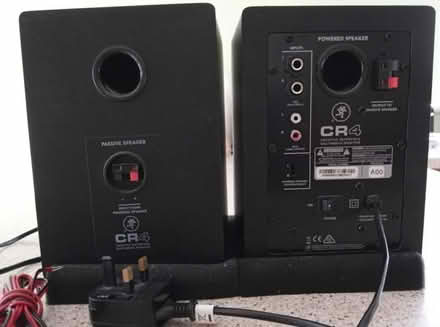 Photo of free Pair of Mackie CR4 active/powered speakers (Titchfield PO14) #2