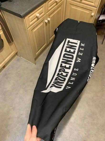Photo of free Black canvas Banner - IVW24 (Hackney central) #3