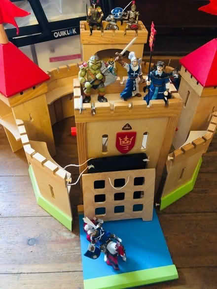 Photo of free Wooden toy castle (Mousehold NR3) #2