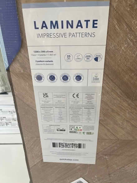 Photo of free leftover wood effect laminate (SW11) #2