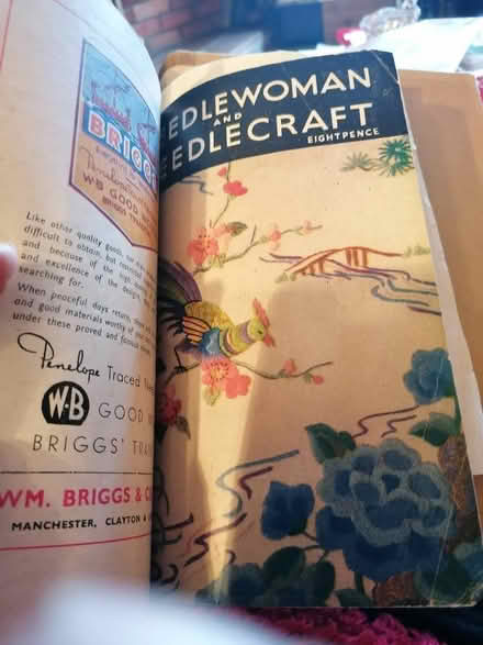 Photo of free 1940s original needlecraft mags +2 doll kniiing patterns (Prescott SY4) #3