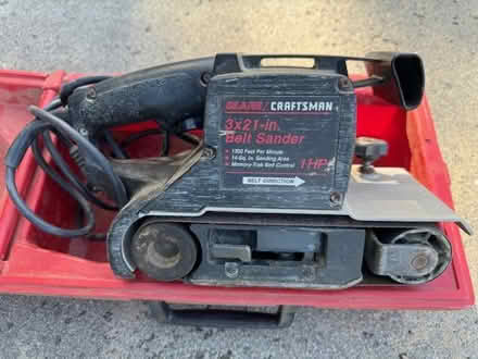 Photo of free Sears/Craftsman 3x21in belt sander (91030) #1