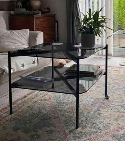 Photo of free Relisted due to cancellation: Square glass coffee table. (Tunbridge Wells S. TN2) #2