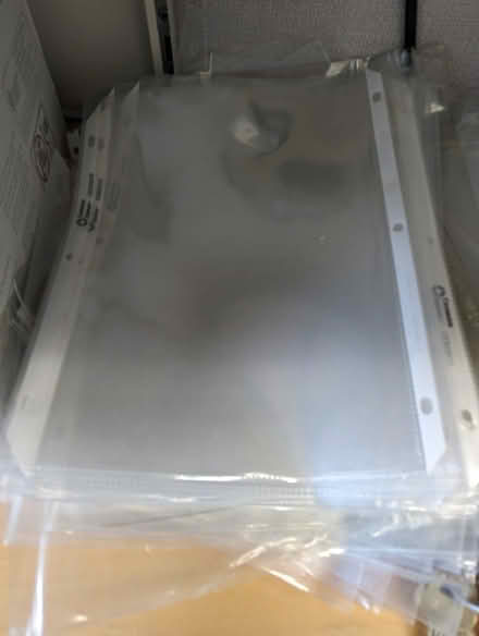 Photo of free Sheet protectors (Washington Heights) #1