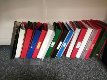 Photo of free Ring binder files (Epsom KT19) #1