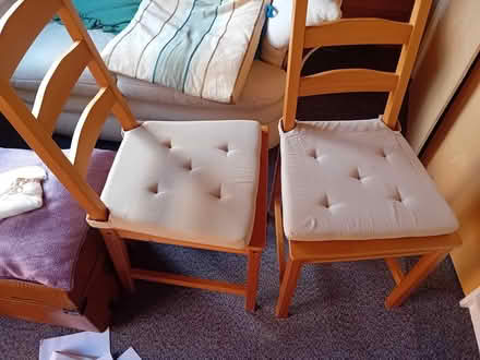 Photo of free Ikea dining chairs (Ellington PE28) #2