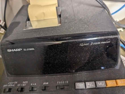 Photo of free Sharp 10 key calculator (Washington Heights) #1