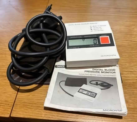 Photo of free Digital Blood Pressure Monitor (The Hockering GU22) #2