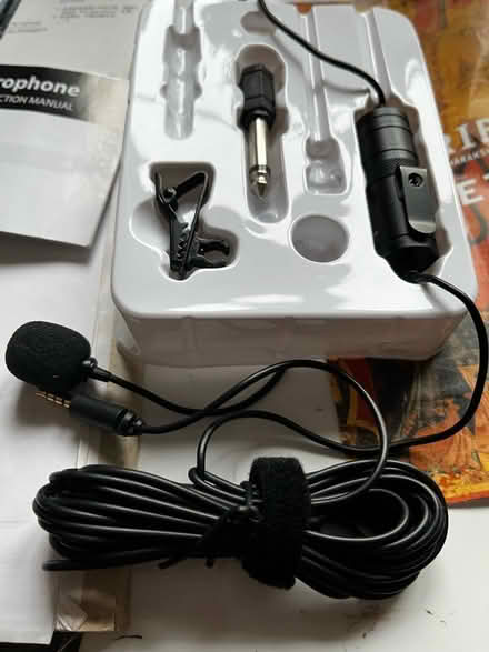 Photo of free Small microphone with lead (IP4 Woodbridge Road) #3