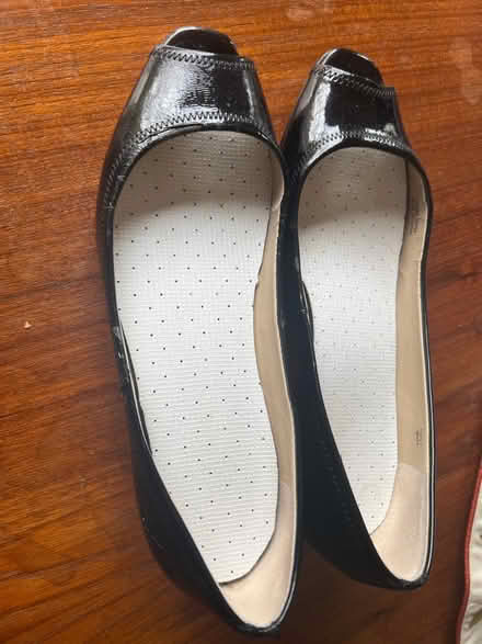 Photo of free Ladies Black Patent Shoes (Reston Lake Anne vicinity) #3