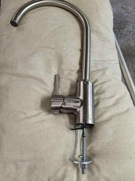 Photo of free IKEA swan neck tap satin finish (IP1) #1