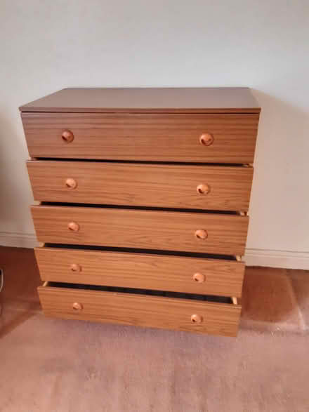 Photo of free Set of drawers (SK22 Hayfield) #1