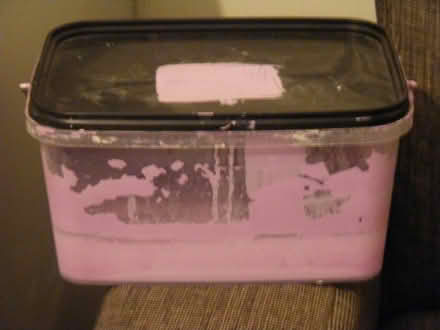 Photo of free part used lilac emulsion paint approx 2.5 litres (New Brighton CH45) #2