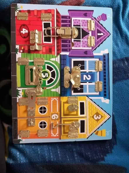 Photo of free Childrens lock board (Belle Isle LS10) #1