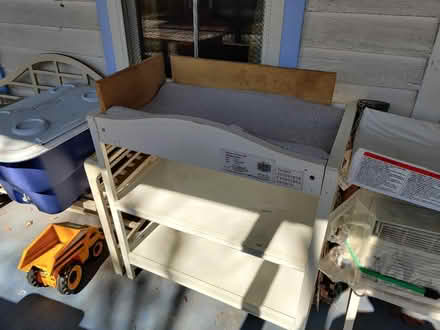Photo of free Baby changing table + pad (Downtown Ithaca) #1
