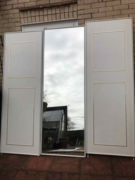 Photo of free 3 wardrobe panels (Farncombe GU7) #1