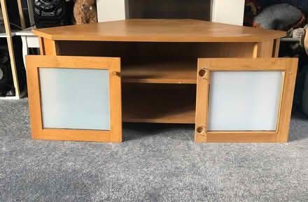 Photo of free Corner Tv stand (HP3 Nash mills) #1