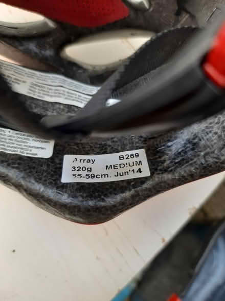 Photo of free Red and black helmet (N5) #4