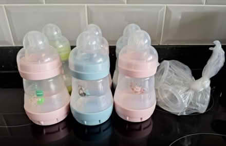 Photo of free Mam baby plastic bottles (Bexleyheath) #1