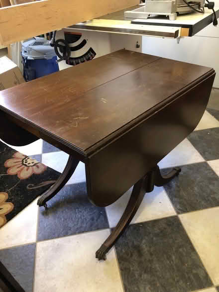 Photo of free Duncan Phyfe Drop-leaf Table (Bon Air Oxford) #1