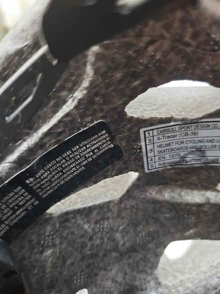 Photo of free Black helmet (N5) #4