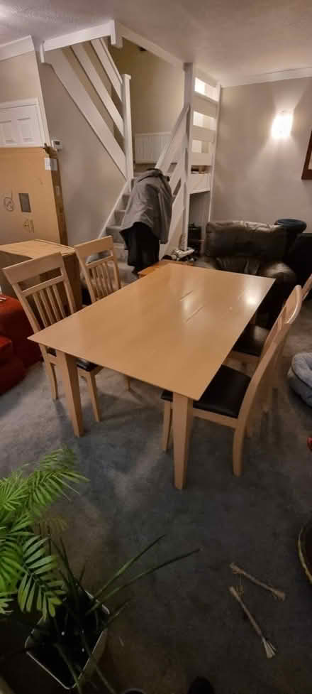 Photo of free Dining Table and 4 chairs (Cockfosters) #1