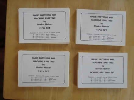 Photo of free Machine knitting patterns (AB24) #1