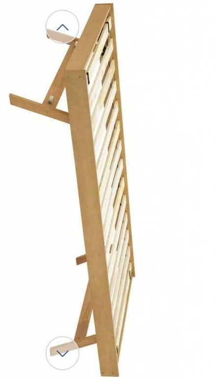 Photo of free Single wooden bed with fold under legs (Coney Hall BR4) #1
