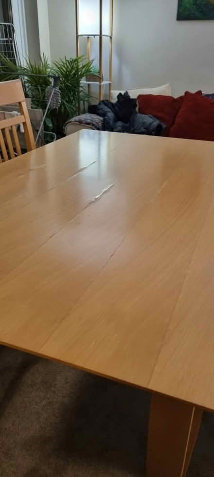 Photo of free Dining Table and 4 chairs (Cockfosters) #2