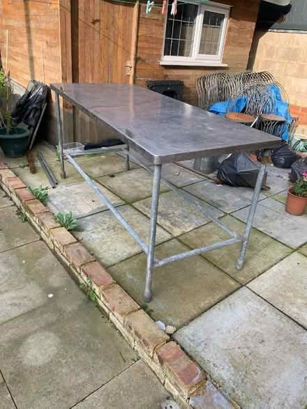 Photo of free Stainless steel table (Spring Park CR0) #1