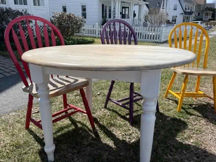 Photo of free Kitchen table and chairs (Andover) #3