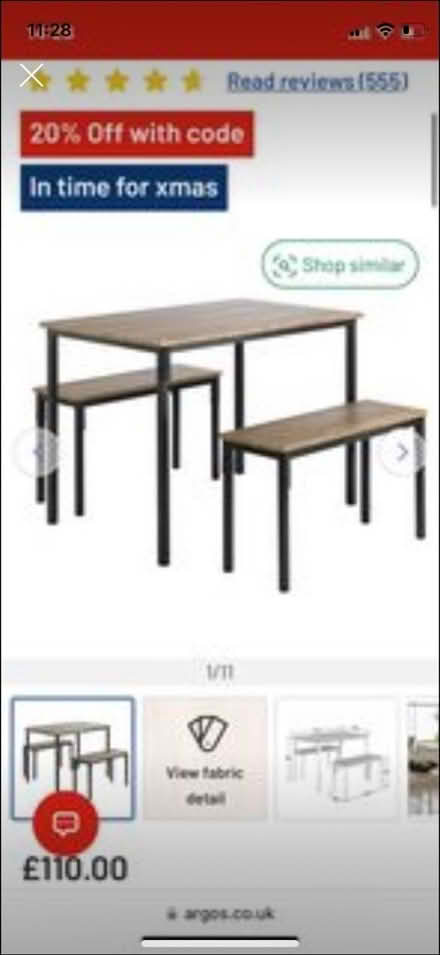 Photo of free Table and one bench - VGC (SE18 Charlton/Woolwich) #3