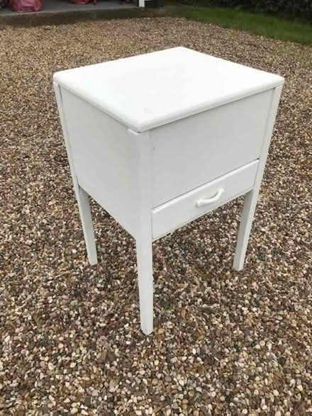 Photo of free Vintage sewing box cabinet with drawer beneath (Latchingdon CM3) #2