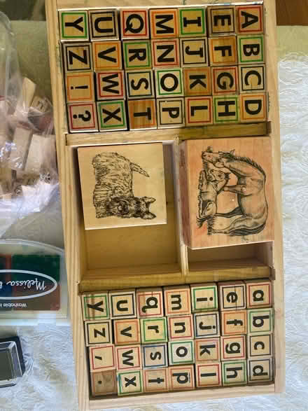 Photo of free Alphabet stamps (Avon oh) #2