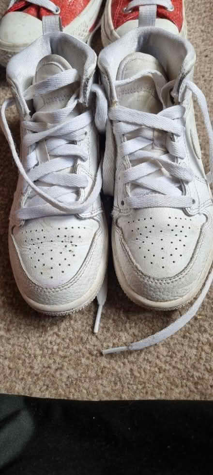 Photo of free Kids White Nike runners size 12 (Camden NW1) #1