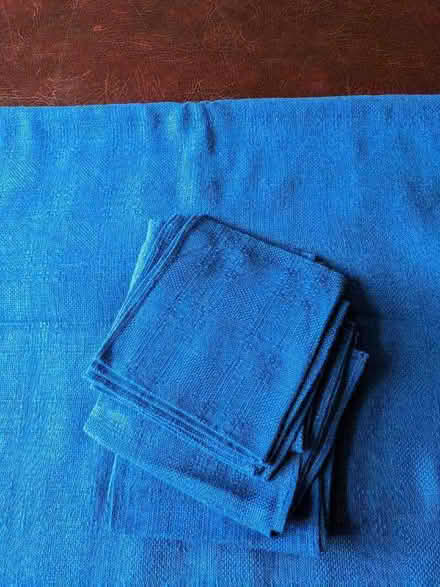 Photo of free Large tablecloth & napkins (Castle MK40) #1