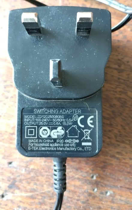 Photo of Charging lead for Hoover (Newington Green N5) #1