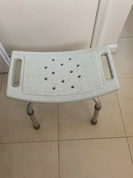 Photo of free Shower chair (adjustable height) (Vienna) #1