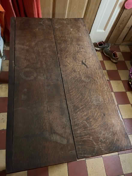 Photo of free Wooden side table with drawer (WR2 St Johns) #4