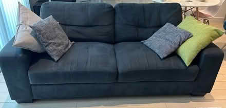 Photo of free Dark Blue Sofa (islington N1) #1